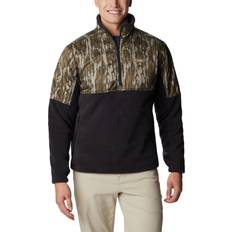 Best Deal for Columbia Men's Helvetia Half Snap Fleece, Chalk Wolfscape