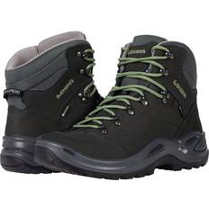 Lowa Women Hiking Shoes Lowa Renegade GTX Mid Hiking Shoes Womens Graphite/Jade 3209459781-GRPJAD-6.5