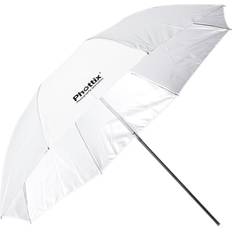 Umbrellas Phottix 36" Double-Small Folding Shoot-Through Umbrella, White