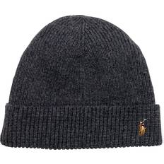 Polo Ralph Lauren Men Beanies Polo Ralph Lauren Gray Embroidered Beanie UNI