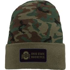 Sportswear Garment - Unisex Beanies Nike Ohio State Buckeyes Military Pack Cuffed Knit Hat - Camo