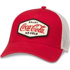 Clothing American Needle Men's Red/Cream Coca-Cola Valin Trucker Snapback Hat