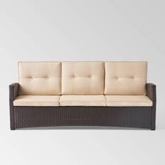 Sofas Christopher Knight Home Sanger Outdoor 3 Wicker