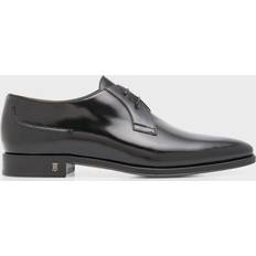 Burberry Men Derby Burberry Patent Leather Derby Shoes