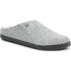 Birkenstock Herre Innetøfler Birkenstock Women's Zermatt Shearling Slippers Light Grey