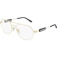 Metal - Unisex Glasses Balenciaga BB0117O Gold 57/18/145 unisex Eyewear