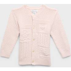 S Cardigans Children's Clothing Polo Ralph Lauren Baby's Cotton Cardigan Pink Months Pink Months