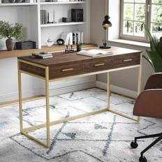 Brown Writing Desks Martha Stewart Ollie Writing Desk