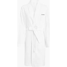 Dame - Hvite Morgenkåper & Badekåper Calvin Klein Robe White