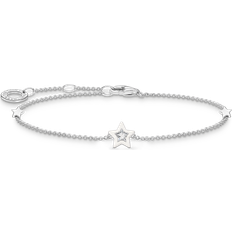 Thomas Sabo Star Charm Chain Bracelet, Silver