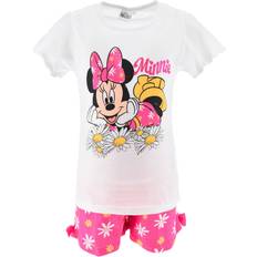 Blomstrete Pysjamaser Disney Mickey Mouse Pajamas - White