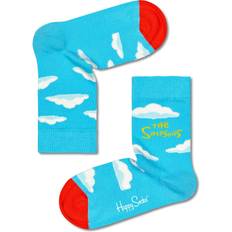 Happy Socks Kid's Organic Cotton Cloud Socks - Blue