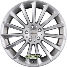 19" - 5/112 - 9" Autofelgen carmani 17 fritz white silver 9x19 et53 - lk5/112 ml66.6 felge alu