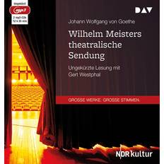 Wilhelm Meisters theatralische Sendung (Hörbuch, CD, MP3, 2018)