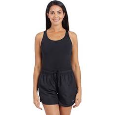 Damen - L Badehosen Zoggs Damen Indie Badeshorts, schwarz, EU/DE