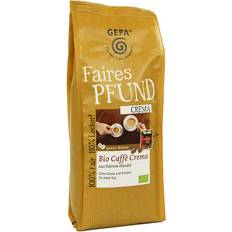 GEPA Kaffee GEPA Faires Pfund Crema, ganze Bohne, 500