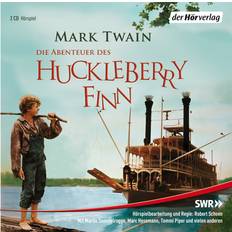 Tysk Lydbøker Huckleberry Finns Abenteuer. 2 CDs (Lydbok, CD, 2005)