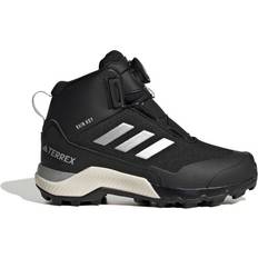 Wanderstiefel Adidas Kid's Terrex Winter Mid BOA RAIN.RDY - Core Black/Silver Metallic/Core Black