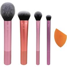Illuminated Cosmetic Tools Real Techniques Everyday Essentials Kit 5-pack