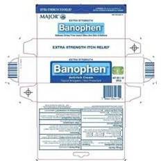 Medicines Major Banophen Extra Strength Itch Relief Cream