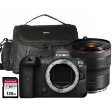 Digital Cameras Canon Canon EOS R6 Mirrorless Digital Camera with Canon RF 14-35mm f/4 L IS USM Lens Professional Bundle