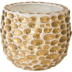 Bubbles Large Planter WHITEGOLD