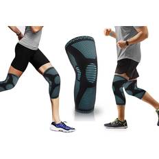 Extreme Fit Copper Breathable Recovery Knee Support Brace Sleeve