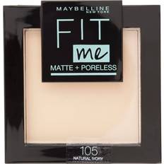 Maybelline Basissminke Maybelline Fit Me Matte + Poreless Powder #105 Natural Ivory