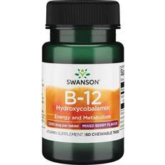 Swanson Vitamins & Minerals Swanson Supplemelts Vitamin B-12 mcg 60 pcs