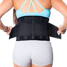 Back Brace by BraceUP for Men and Women - Breathable Waist Lumbar Lower  Back Support Belt for Sciatica, Herniated Disc, Scoliosis Back Pain Relief,  Heavy lifting, with Dual Adjustable Straps (L/XL) Large/X-Large (