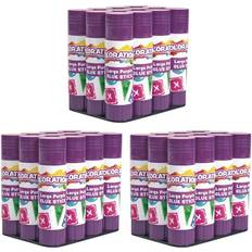 Paper Glue 36 Colorations Best-Value Washable Purple Glue Sticks, Large .88 oz