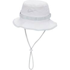 White - Women Hats Nike Dri-FIT Apex Bucket Hat - White/Pure Platinum