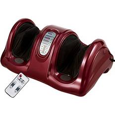 Costway Shiatsu Foot Massager Kneading and Rolling Leg Ankle w/Remote Gray  