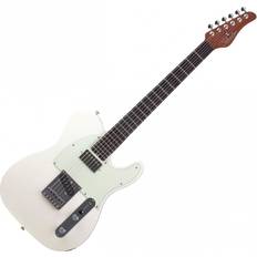 Schecter Musical Instruments Schecter Guitar Research Nick Johnston Signature Pt Electric Guitar Atomic Snow