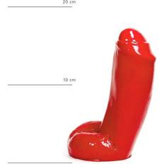 Vulcan All Red Rene Dildo