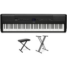 Yamaha Stage & Digital Pianos Yamaha P-525 88-Key Digital Piano Package Black Essentials Package