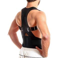 FEATOL Back Brace for Lower Back Pain, Back Support Belt for Women & Men,  Breathable Lower