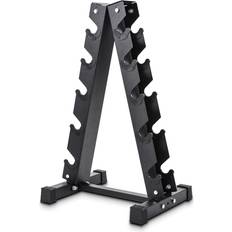 Storage Racks S.Y. Home & Outdoor A-Frame Dumbbell Rack Stand Only, 5 Tier Steel Weight Rack for Dumbbells Suitable for Home Gym Accessories, 300 lbs Weight Capacity