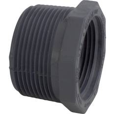 Plastic Sewer Pipes Charlotte Pipe Schedule 80 2 in. MPT X 1-1/2 in. D FPT PVC 7 in. Reducing Bushing 1 pk