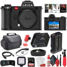 Leica Mirrorless Cameras Leica SL2 Mirrorless Digital Camera Body Only 10854 64GB Extreme Pro Card Corel Photo Software LED Video Light Card Reader Case Cleaning Set HDMI Cable and More Deluxe Bundle