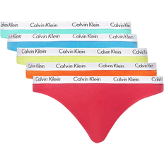 Mehrfarbig - Strings Slips Calvin Klein Carousel Thongs 5-pack - Pride Combo