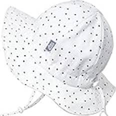Sportswear Garment Bucket Hats Children's Clothing JAN & JUL Floppy Beach Sun-Hat for Toddler, 100% Cotton L: 2-5 Years, Dots