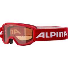 Skiausrüstung reduziert Alpina Piney SH Skibrille 451 red matt, Scheibe: SINGLEFLEX S2