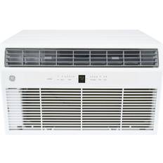 Air Conditioners GE AKEQ10DCH 10000 BTU 208/230V Through Wall Air Conditioner with 10600 BTU Heater and Remote Control White Climate Control Air Conditioners Through White
