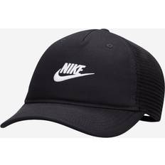 Women Headgear Nike Unstructured Futura Trucker Cap Black