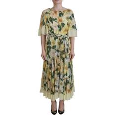 A Pea in the Pod Floral Crinkle Chiffon Maxi Maternity Dress