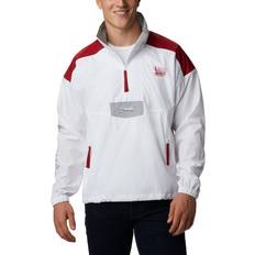Velvet Outerwear Columbia Men's Riptide Anorak Jacket, OK White/Red Grey
