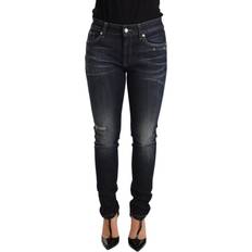 Dolce & Gabbana Polyester Jeans Dolce & Gabbana Blue Wash Slim Skinny Denim Cotton Stretch Jeans IT40