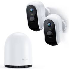 2 Cameras for Security WiFi, WUUK 2K