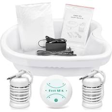 Yescom Ionic Detox Foot Bath Tub Massage Basin for Detox Foot Spa